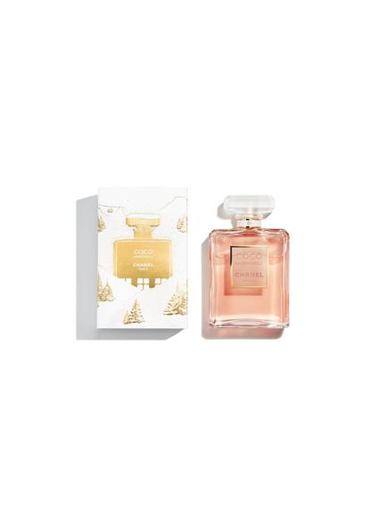 CHANEL Coco Mademoiselle Eau de Parfum 100ml Holiday Edition Sleeve, Clear Clear