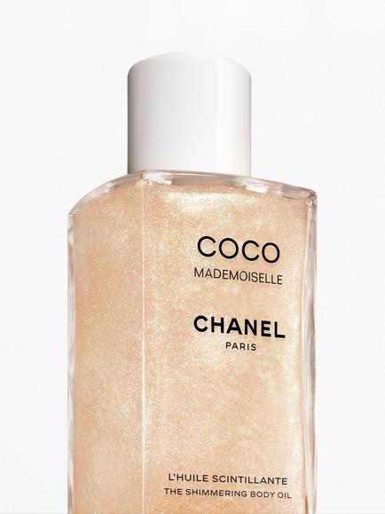 CHANEL Limited Edition Coco Mademoiselle The Shimmering Body Oil, 250ml - view 2, Clear Clear