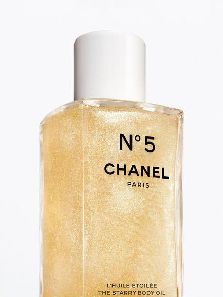 CHANEL Limited Edition N°5 The Starry Body Oil, 250ml - view 2, Clear Clear