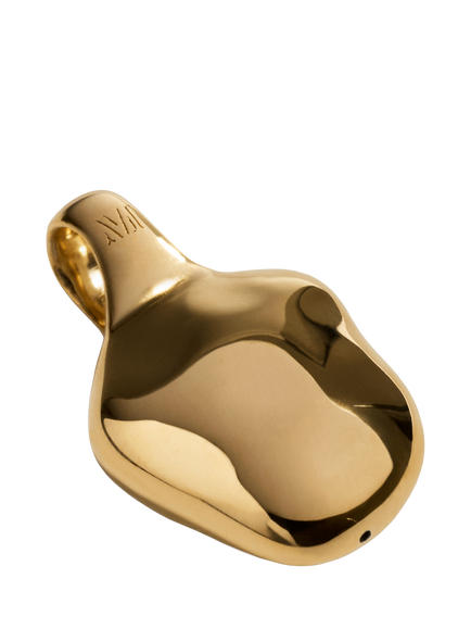Monica Vinader Odyssey Pendant, Gold - view 2, Gold