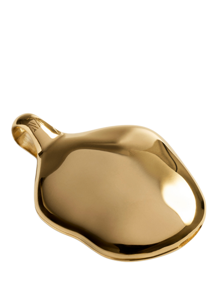 Monica Vinader Odyssey Locket Charm, Gold - view 2, Gold