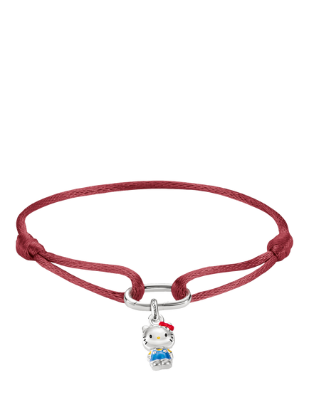 THOMAS SABO Hello Kitty Charm Bracelet, Red/Silver, Red/Silver