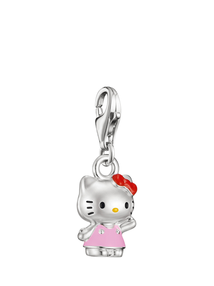THOMAS SABO x Hello Kitty Charm Club Connect Waving Charm, Multi, Multi