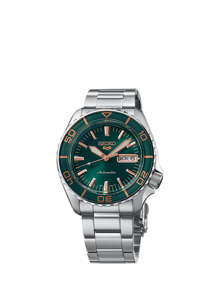 Seiko SKX Men's Bracelet Strap Sports Watch, Green, Green