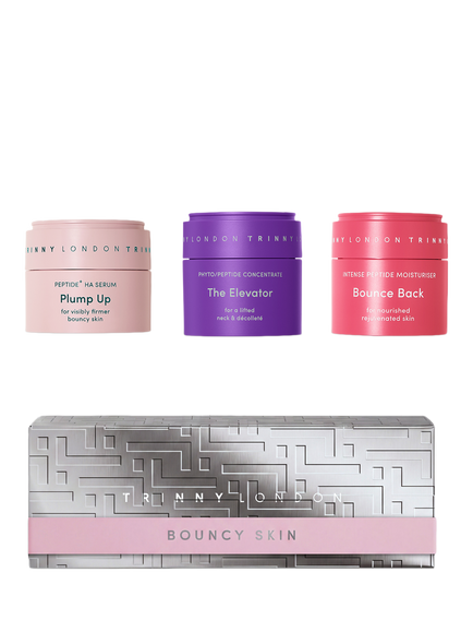 Trinny London Bouncy Skin Holiday Skincare Gift Set, Clear