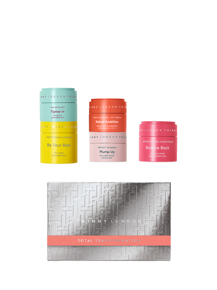 Trinny London The Total Transformation Holiday Skincare Gift Set, Clear