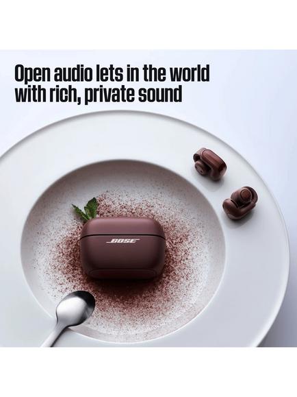Bose Ultra Open Earbuds (2nd Gen) True Wireless Bluetooth In-Ear Headphones, Cherry Chocolate - view 2, Cherry Chocolate