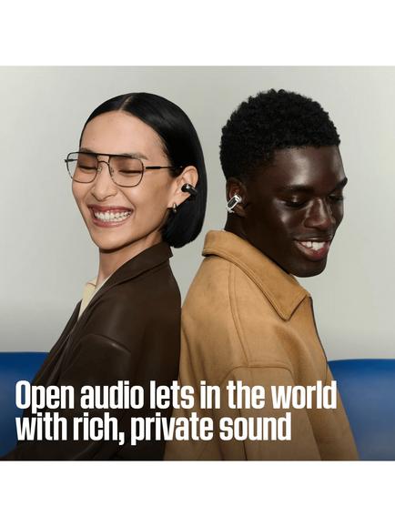 Bose Ultra Open Earbuds (2nd Gen) True Wireless Bluetooth In-Ear Headphones, Black - view 2, Black