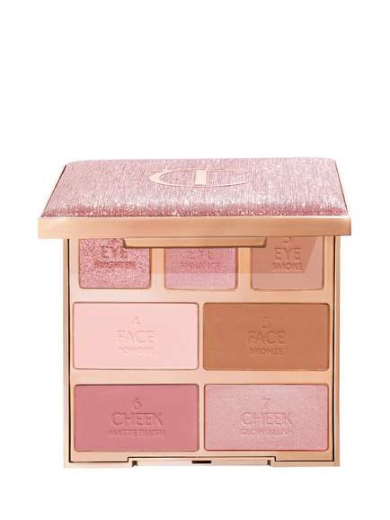 Charlotte Tilbury Hollywood Instant Look In A Palette, Pretty, Glowing Beauty, Pretty, Glowing Beauty