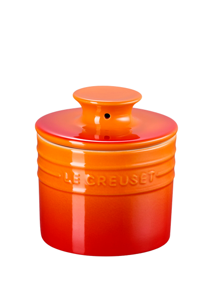 Le Creuset Stoneware Butter Crock, Volcanic, Volcanic