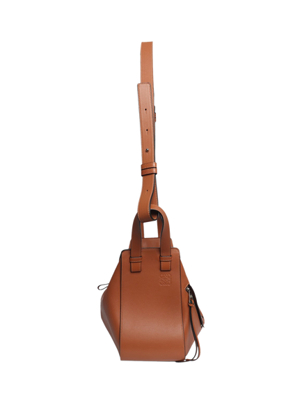 Pre-loved LOEWE Hammock Leather 2-Way Bag, Brown - view 2, Brown