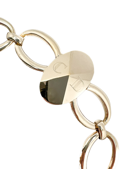 Pre-loved Christian Dior Mise en Dior Necklace - view 2, Pearl And Gold