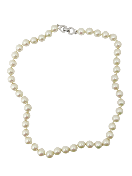 Pre-loved Vintage Dior Pearl Rope Necklace, Pearl