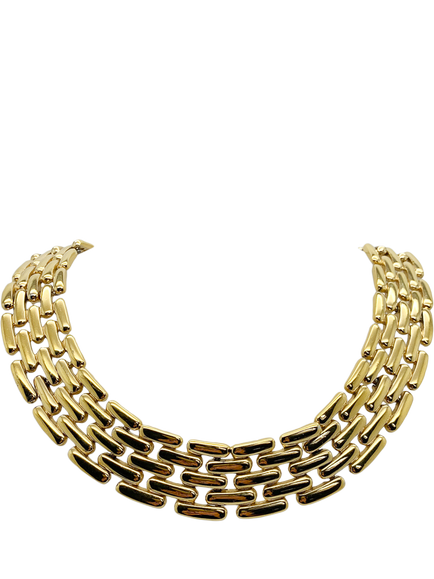 Pre-loved Vintage Givenchy Watch Link Necklace, Gold - view 2, Gold