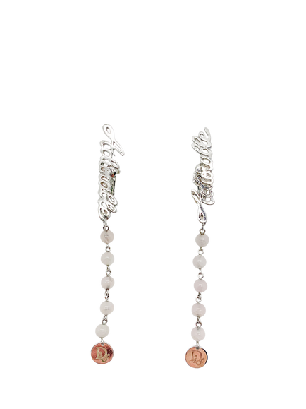 Pre-loved Vintage Dior Adorable Earrings, Silver, Silver