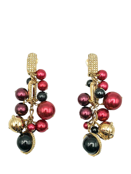 Pre-loved Vintage Dior John Galliano Sphere Clip-On Earrings, Pink, Pink