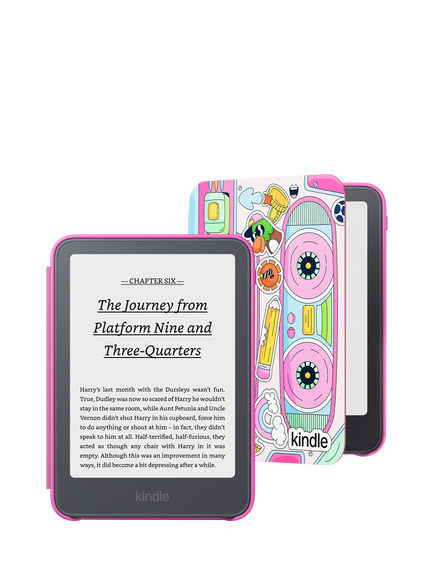Amazon Kindle Kids Edition (2026) eReader, 6” High Resolution Illuminated Touch Screen, 16GB, with Special Offers, Bookman, Bookman