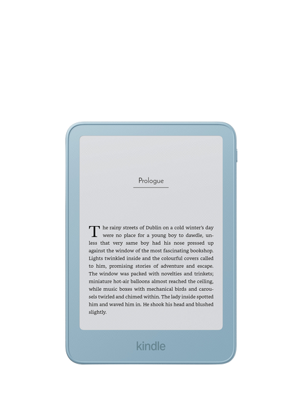 Amazon Kindle (2026) eReader, 6” High Resolution Illuminated Touch Screen, Aluminium, 32GB, Alpine Sky, Alpine Sky