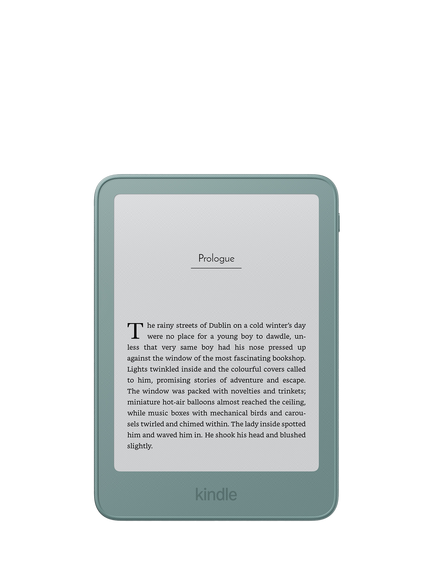 Amazon Kindle (2026) eReader, 6” High Resolution Illuminated Touch Screen, Aluminium, 32GB, Seaglass Green, Seaglass Green