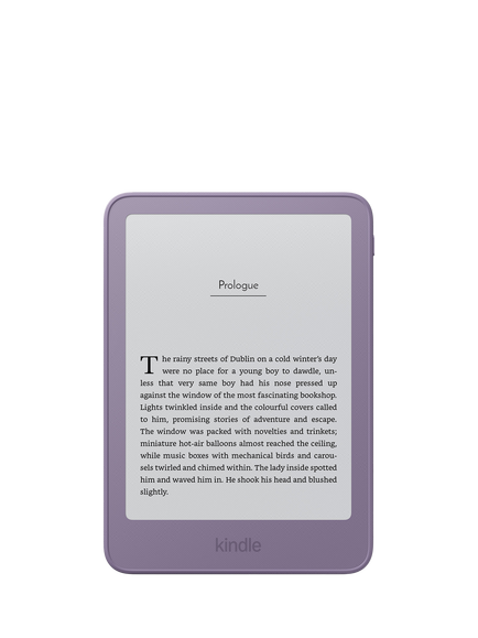Amazon Kindle (2026) eReader, 6” High Resolution Illuminated Touch Screen, 16GB, with Special Offers, Ube Purple, Ube Purple