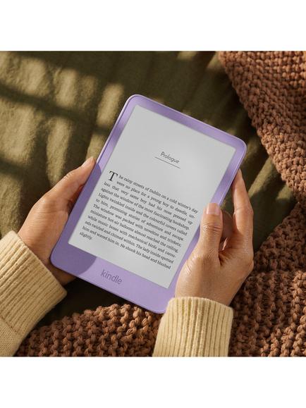Amazon Kindle (2026) eReader, 6” High Resolution Illuminated Touch Screen, 16GB, with Special Offers, Ube Purple - view 2, Ube Purple