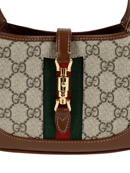 Pre-loved GUCCI Mini Jackie 2-Way Bag, Brown - view 2, Brown