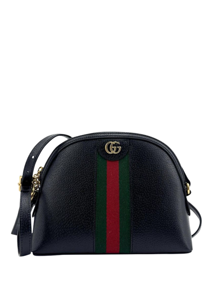 Pre-loved GUCCI GG Ophidia Shoulder Bag, Black - view 2, Black