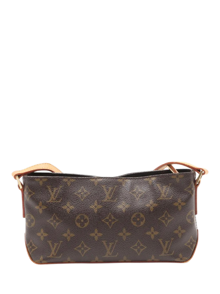 Pre-loved Louis Vuitton Vintage 2003 Monogram Trotteur Shoulder Bag, Brown - view 2, Brown