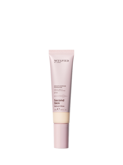 Sculpted by Aimee Second Skin Natural Glow Foundation, 0.5c Blanc