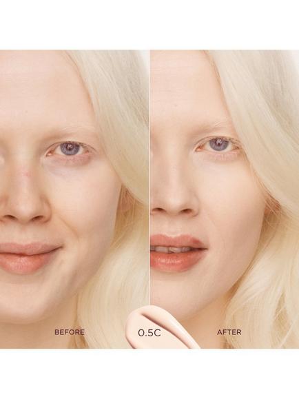 Sculpted by Aimee Second Skin Natural Glow Foundation - view 2, 0.5c Blanc