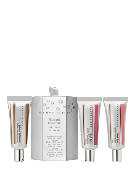 Chantecaille Blush and Bronze Trio Gift Set, Metallic Bronze