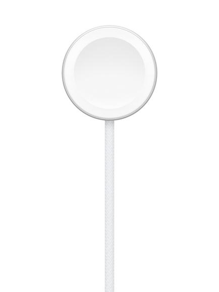 Apple Magnetic Fast Charger to USB-C Cable for Apple Watch, 1m, White - view 2, White