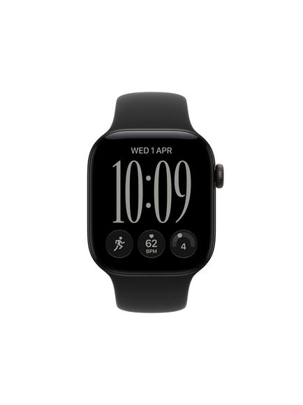 Apple Watch Series 12 GPS + Cellular, 42mm, Aluminium Case, Sport Band - view 2, Black
