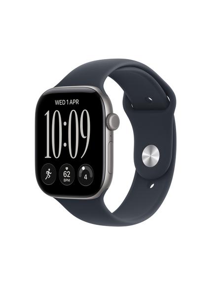 Apple Watch Series 12 GPS, 46mm, Aluminium Case, Sport Band, Space Grey/Navy Blue, Space Grey1