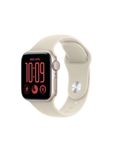 Apple Watch SE 3 GPS, 40mm, Sport Band, Starlight/Sand, Starlight