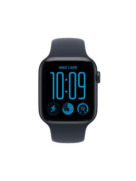 Apple Watch SE 3 GPS, 44mm, Sport Band, Midnight/Navy Blue - view 2, Midnight1