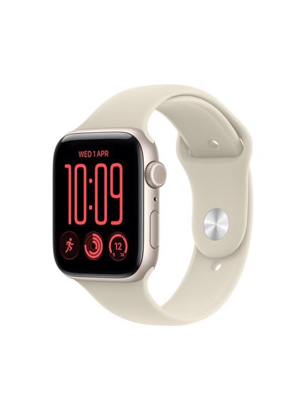 Apple Watch SE 3 GPS + Cellular, 44mm, Sport Band, Starlight/Sand, Starlight