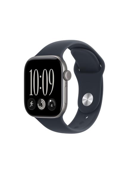 Apple Watch 42mm Sport Band, Medium-Large - view 2, Navy Blue