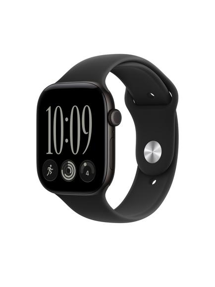 Apple Watch 46mm Sport Band, Small-Medium - view 2, Black