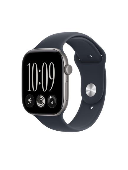 Apple Watch 46mm Sport Band, Medium-Large - view 2, Navy Blue