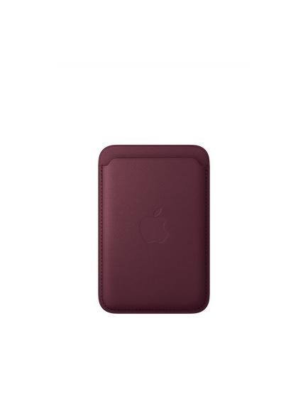 Apple iPhone FineWoven Wallet with MagSafe, Burgundy