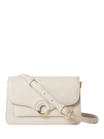 OSPREY LONDON Henley Shoulder Bag, Dove