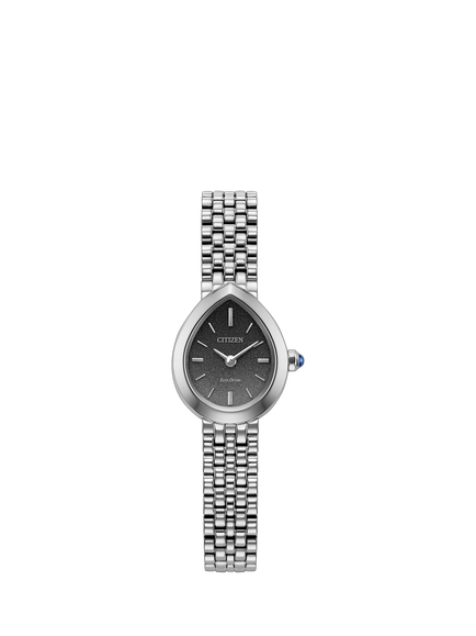 Citizen EX1550-54E Women's Rainell Eco-Drive Bracelet Strap Watch, Silver, Silver Tone