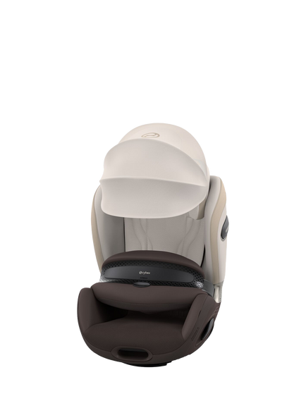Cybex Anoris S Style i-Size Rotating Child Car Seat, Amber Brown - view 2, Brown Light