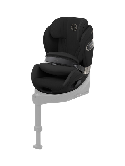 Cybex Anoris S i-Size Rotating Child Car Seat, Sepia Black, Serpia Black