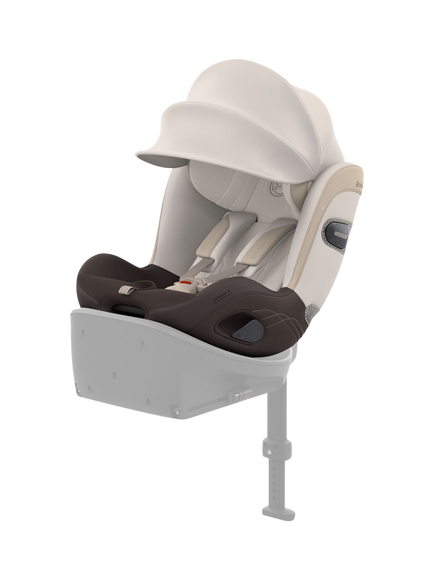 Cybex Sirona S Style i-Size 360 Rotating Baby Car Seat, Brown Light