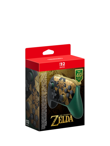 Nintendo Switch 2 Pro Controller, The Legend of Zelda 40th Anniversary Edition, Multi - view 2, Multi