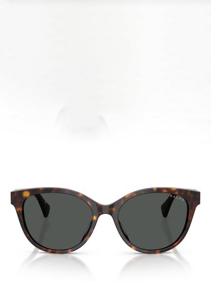 Ralph Lauren Ralph by Ralph Lauren RA5357 Women's Round Sunglasses, Brown Havana - view 2, Brown Havana