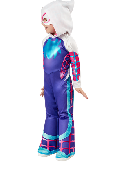 Spidey And His Amazing Friends Ghost-Spider Kids' Costume, 3-4 years - view 2, Multi