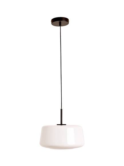 MADE Camilo Glass Pendant Ceiling Light, White - view 2, White
